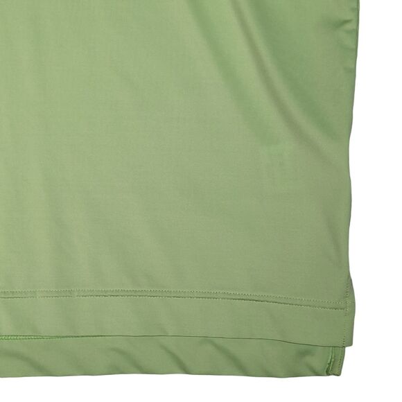 FJ Footjoy Golf Polo Shirt Mens Large Green Short Sleeve Performance Lightweight - Picture 3 of 11